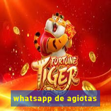 whatsapp de agiotas